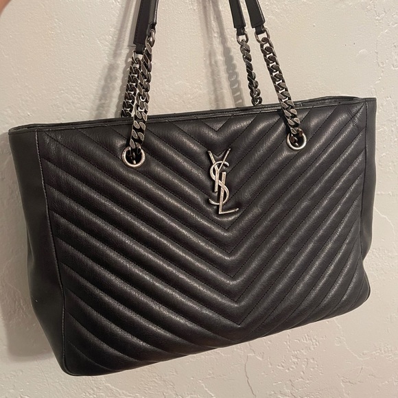 SAINT LAURENT Medium Tribeca Shopping Bag - Picture 6 of 16